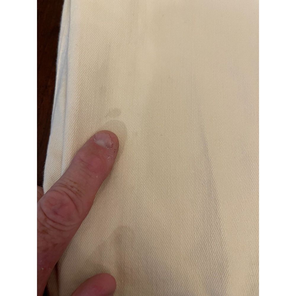 Athleta Sculptek‎ Straight Leg Jeans Women's 8 Ivory Stretch (Other) - Picture 2 of 12